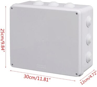 Outdoor Waterdicht Stofdicht Kabelaansluitdoos Buiten Weerbestendig Junctionbox Voor Communicatie Techniek