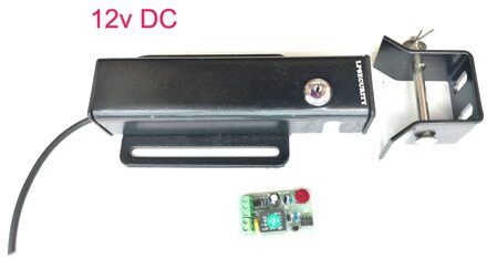 Outdoor Waterdichte Elektrische 12V 24V Dc Automatische Draaipoort Elektrisch Slot Voor Swing Gate Opener Motor 12V DC