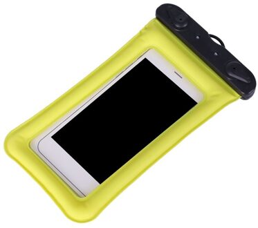Outdoor Waterdichte Multi-Stijl Mini Zwemmen Tas Voor Smartphone Touch Screen Zak Telefoon Zorg Telefoon Tas 9 Kleuren gele kleur