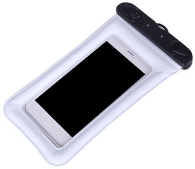 Outdoor Waterdichte Multi-Stijl Mini Zwemmen Tas Voor Smartphone Touch Screen Zak Telefoon Zorg Telefoon Tas 9 Kleuren witte kleur