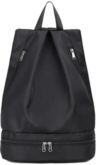 Outdoor Waterdichte Rugzak Emmer Dry Sack Opslag Sport Gym Tassen Opslag Rafting Sport Kajakken Kanoën Travel Pack zwart