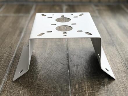 Outdoor Waterdichte Witte Big Size Externe Hoek Mount Metalen Beugel Ondersteuning Voor Muur Installeren CCTV PTZ IP Camera
