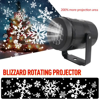 Outdoor Waterproof LED Moving Laser Light Projector Blizzard Snowflake Precision Light Projection Light Christmas Decoration NEW