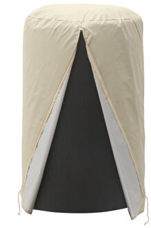 Outdoor Waterproof Zonnebrandcrème Regendicht Heater Stofkap Tuin Rits Gesloten Binnenplaats Heater Cover creamywhite