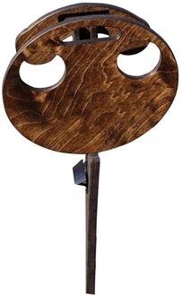 Outdoor Wijn Opvouwbare Tafel Draagbare Wijn Tafel Outdoor Wijn En Voor Camping Houten Glazen Tafel Picknick Eetkamer Verwijderbare Hol W1E6