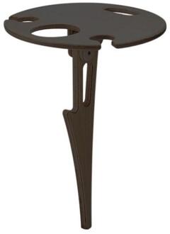 Outdoor Wijn Tafel Draagbare Vouwen Wijn Tafel Houten Ronde Tuinmeubelen Plegable Voor Reizen Sets Mesa Strand Desktop M3T9
