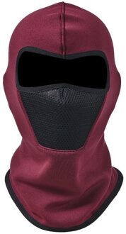 Outdoor Winddicht Motorrad Radfahren Bivakmuts Full Face Abdeckung Schal Hut Für Reiten Laufen Wandern Angeln Radfahren Maske A rood