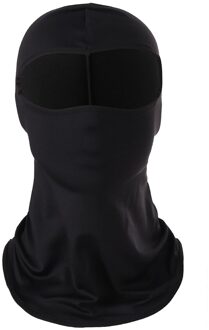 Outdoor Winddicht Motorrad Radfahren Bivakmuts Full Face Abdeckung Schal Hut Für Reiten Laufen Wandern Angeln Radfahren Maske B zwart