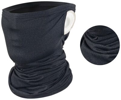 Outdoor Zomer Zon-Proof Riding Masker Ijs Zijde Multipurpose Bescherming Gezichtsmasker Motorfiets Oorbeschermers Hoofdband Sjaal Neck Tube donker grijs
