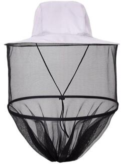 Outdoor Zonnescherm Lone Hals Head Cover Camouflage Vissen Hoed Bijenteelt Insecten Klamboe Preventie Cap Mesh Vissen Cap