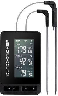 Outdoorchef kerntemperatuurmeter Check Gourmet Pro Grijs