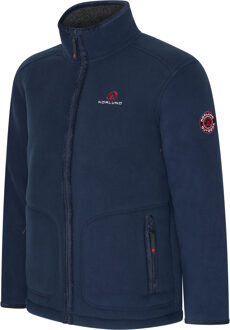 Outdoorjas Polar Fleece Bodo Blauw - L