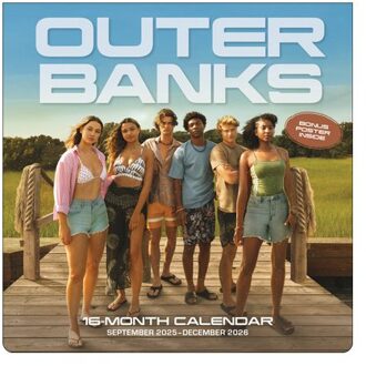 Outer Banks 16-Month 2025-2026 Wall Calendar With Bonus Poster - Netflix