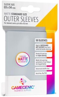Outer Sleeves - Matte Standard (50 stuks)