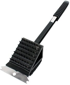 Outfield BBQ lange handvat koperdraad barbecue borstel barbecue drie-in-een borstel