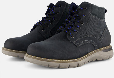 Outfielder Veterboots blauw Nubuck - 41,42,43,44,45,46