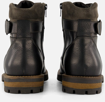 Outfielder Veterboots zwart Leer - 44,45,46