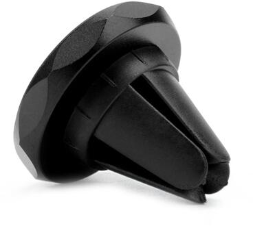 Outlet Beugel Mobiele Telefoon Magneet Beugel Voor Auto Airconditioner Luchtvaart Aluminium Magnesium Legering Materiaal Ruit zwart