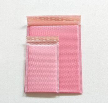 Outter Maat 250*300 + 40 Mm Licht Roze Poly Bubble Mailer Enveloppen Padded Mailing Bag Self Afdichting 20 stks/partij