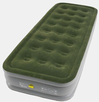 Outwell Luchtmatras Excellent Single donkergroen en grijs