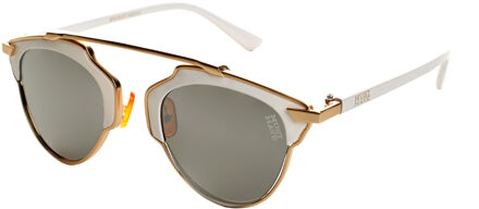 Ovale gepolariseerde zonnebril UV 400 Bescherming PICK OF THE DAY Unisex Wit - One Size