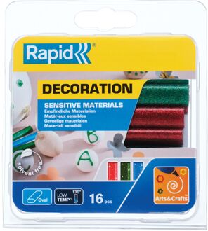 ovale lijmpatronen voor gevoelige materialen. glitter gekleurd