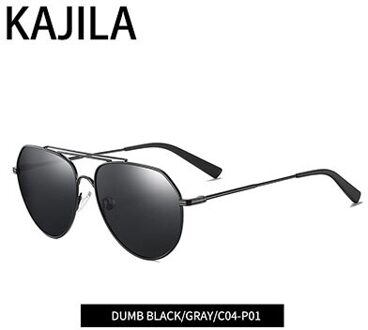 Ovale Zonnebril Mannen Gepolariseerde Metalen Frame Reizen Eyewear Shades Zonnebril Voor Vrouwen Lentes Desol Hombre zwart