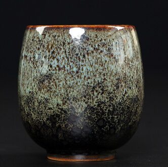 Oven Change Geglazuurde Tea Cup Big Size Keramische Theekopje 150Ml Drinken Reizen Drinkware Porselein Mok tu