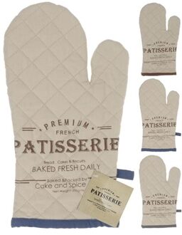 Ovenwant katoen 32x17cm Ovenwanten