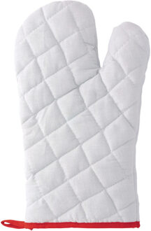 Ovenwant - wit - katoen - volwassenen - ovenhandschoen