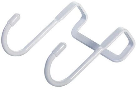 Over Cabinethook Rvs Gratis Ponsen Kastdeur Zonder Trace Haak S-Type Deur Hanger Deur Terug Jas Haak kleine Haak wit