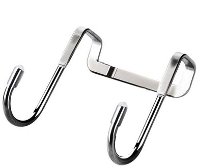 Over Cabinethook Rvs Gratis Ponsen Kastdeur Zonder Trace Haak S-Type Deur Hanger Deur Terug Jas Haak kleine Haak zilver