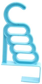 Over De Deur Kledingstuk Hanger Haak Multifunctionele Deur Terug Boren Haak (Groen) blauw