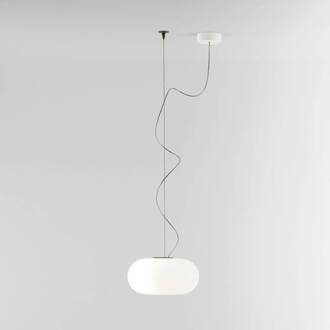 Over S5 hanglamp, opaal wit, Ø 42 cm opaalwit