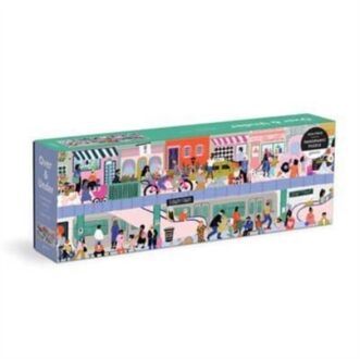 Over & Under 1000 Piece Panoramic Puzzle -  Galison (ISBN: 9780735371965)