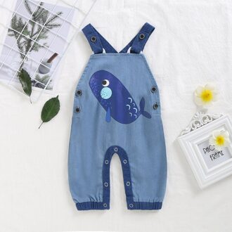 Overalls Kids Baby Baby Jongens Dieren Cartoon Print Bandjes Broek Kleding Katoen Winter Jumpsuit Voor Baby Jongens 24M