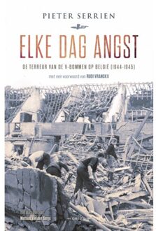 Overamstel Uitgevers Elke dag angst - Boek Pieter Serrien (9492626543)