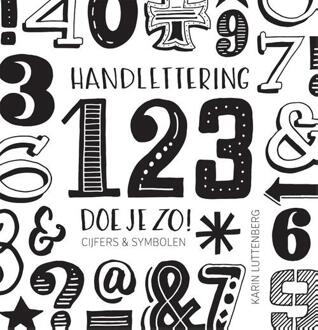 Overamstel Uitgevers Handlettering 123 doe je zo! - (ISBN:9789048849826)