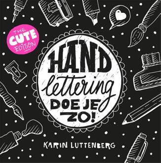 Overamstel Uitgevers Handlettering Doe Je Zo! - Karin Luttenberg