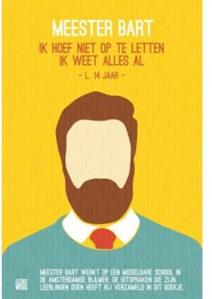 Overamstel Uitgevers Meester Bart - Boek Bart Ongering (9048836271)