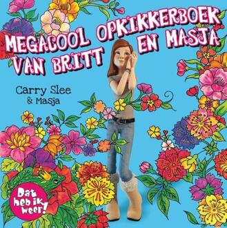 Overamstel Uitgevers Megacool opkikkerboek van Britt en Masja - Carry Slee - 000