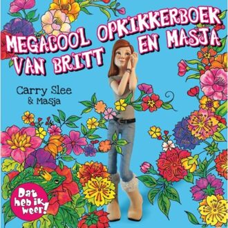 Overamstel Uitgevers Megacool opkikkerboek van Britt en Masja - Carry Slee - 000