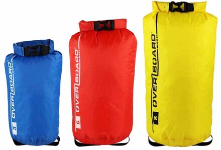 OverBoard Waterdichte Dry Bag Multipack - 22 x 12,5 x 39,5 cm / 27,5 x 15,5 x 51 cm / 40 x 24 x 74 cm (h x d x o)