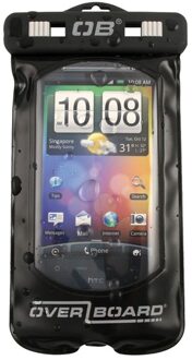 OverBoard Waterdichte Smartphone hoes Zwart - 15, 2 x 7,5 cm