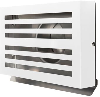 Overdruk Ventilatierooster Beta 12.5 cm Mat Wit