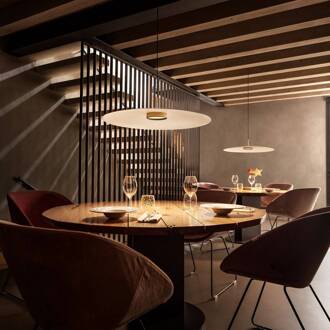 Overfly Plus hanglamp wit/goud Ø55cm wit, goud