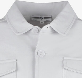 Overhemd andel lichtgrijs - maat 4XL Veelkleurig