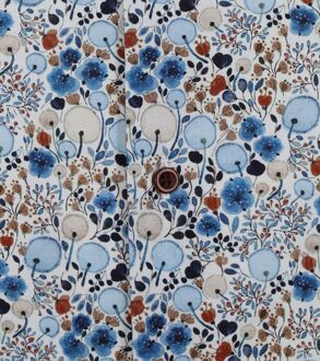 Overhemd BD Dessin Blauw - XXL