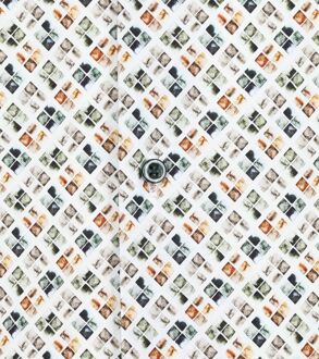 Overhemd BD Dessin Groen - XXL