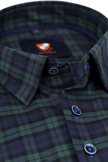 Overhemd Black Watch Ruiten Zwart - 38